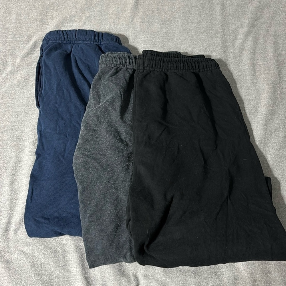 3 Athletic Works brand sweatpants, size: XL